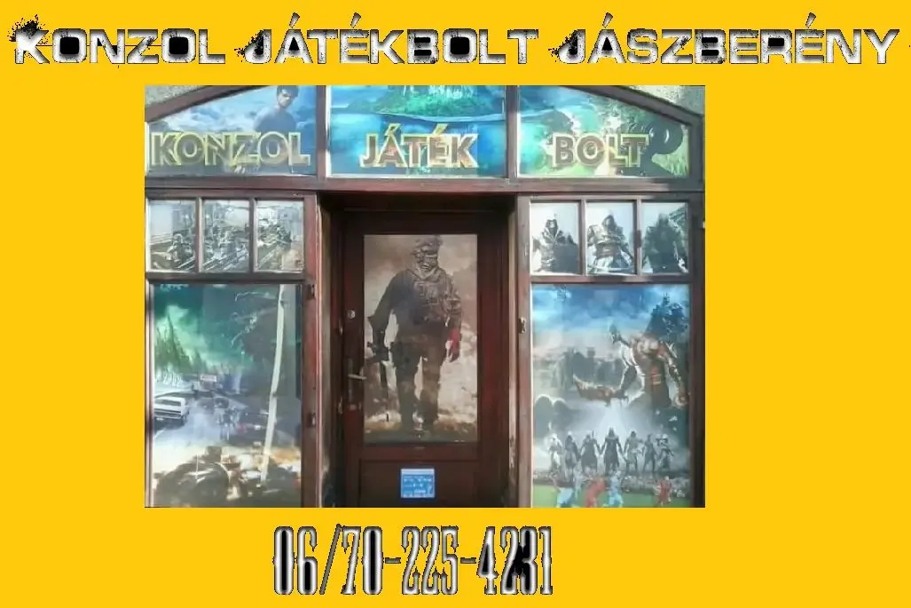 Konzol Játékbolt logó
