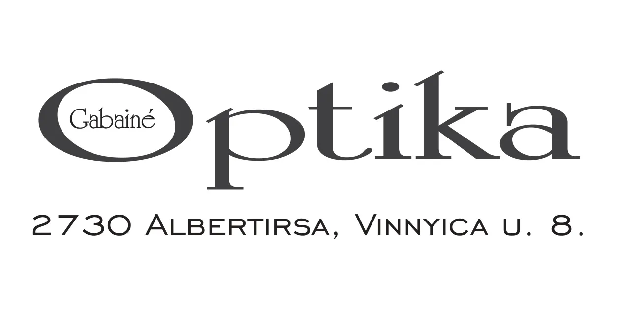 Gabainé Optika logó