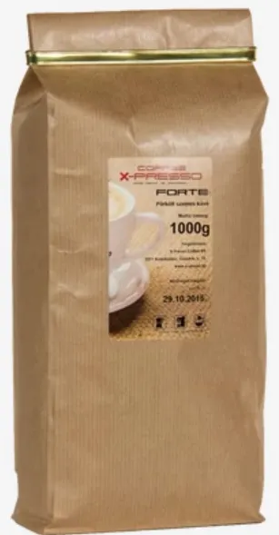 Forte – pörkölt kávé